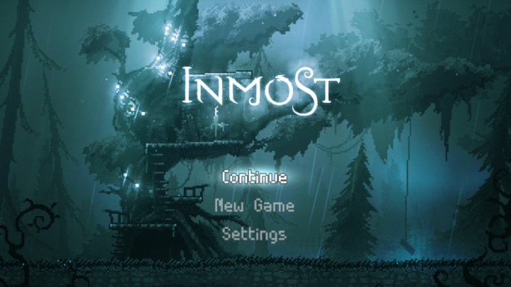 Inmost title screen (Nintendo Switch)